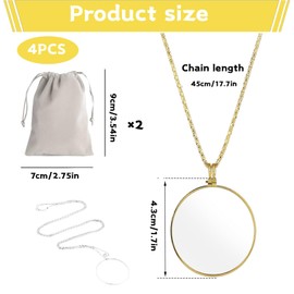 5X Magnifying Monocle Eyeglass with Grey Pouch - Compact Magnifying Glass for Precision Tasks, Reading, and Crafting | Ideal for Watch Repair, Sewing, Carving, and Map Reading