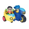 Toomies rocco giocattoli prima infanzia dc batcycle 2 in 1,