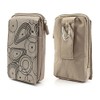 DFV mobile - Multi-Functional Vertical Stripes Pouch Bag Case Zipper