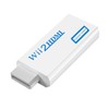 Beigemo Wii Adapter HDMI Adapter Wii to HDMI Wii to HDMI Converter with 1080P/720P Input and Output Video and Audio 3.5mm for All Display Modes (White)