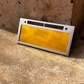 Rod Shield blue puddle gold front automatic welding lens:_Aluminum Casing 11