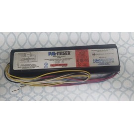 POWER LIGHTING VAL-MISER 8G1034W RAPID START BALLAST 2 LAMP 277V