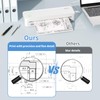 JADENS JADENS Portable Printers Wireless for Travel, Thermal Inkless Printer,