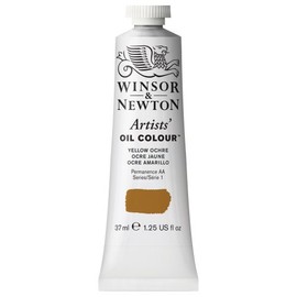 Winsor & Newton Artists' Oil Color, 37ml (1.25 oz) Tube, Yellow Ochre