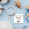 Yilousy Funny Panda Keyring Gifts Panda Lover Gift For Women