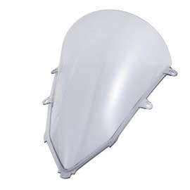 Motorcycle Windshield Deflector Double Bubble Windscreen Fit for CBR650R CBR 650R 2019 2020 2021 2022 2023 2024 2025 Wind Shield Screen Visor Flyscreen, Smoke