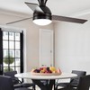 HAOLEDI 3.94'' 18W LED Ceiling Fan Light Retrofit Kit, Ceiling