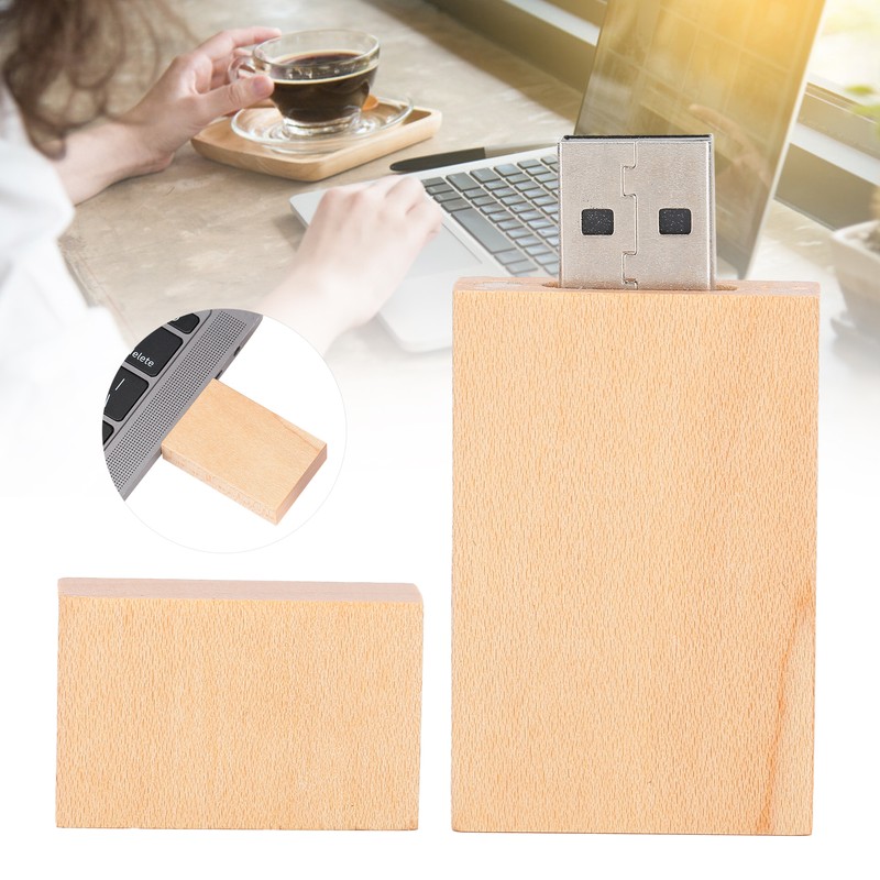 Wooden U Disk Portable USB Flash Drive Memory Stick Computer
