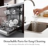 Manual Food Chopper Hand Push Express Vegetable Dicer Mincer Sharp