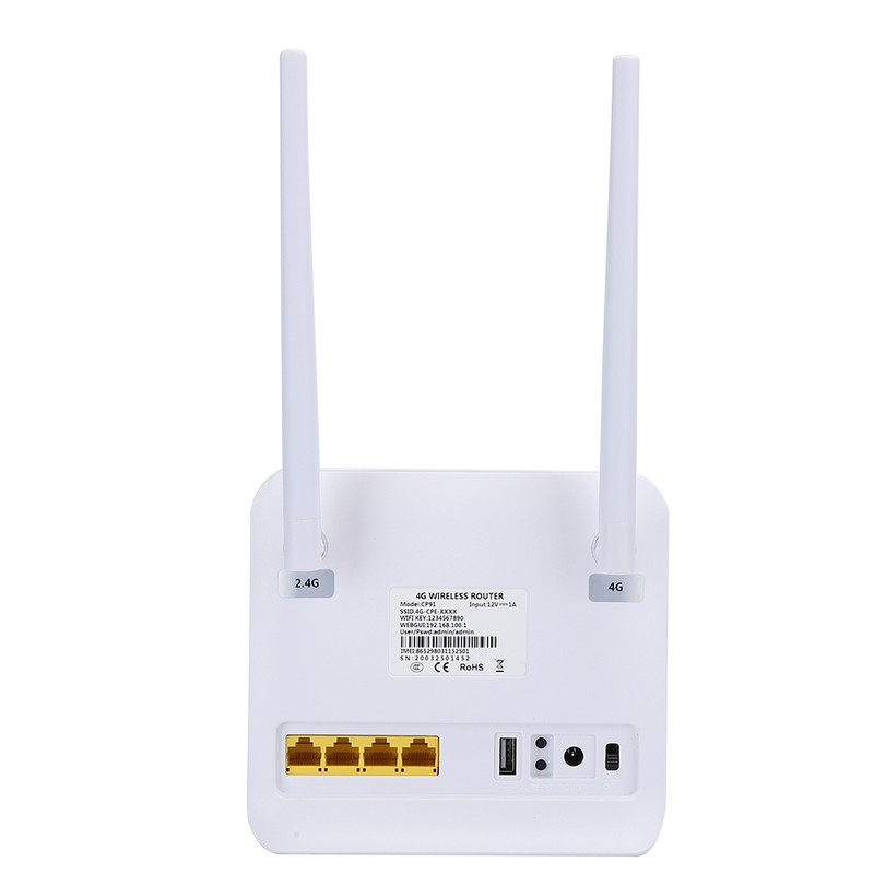 4G Router Industrial Grade Vertical Full Network Europe Africa 2-in-1