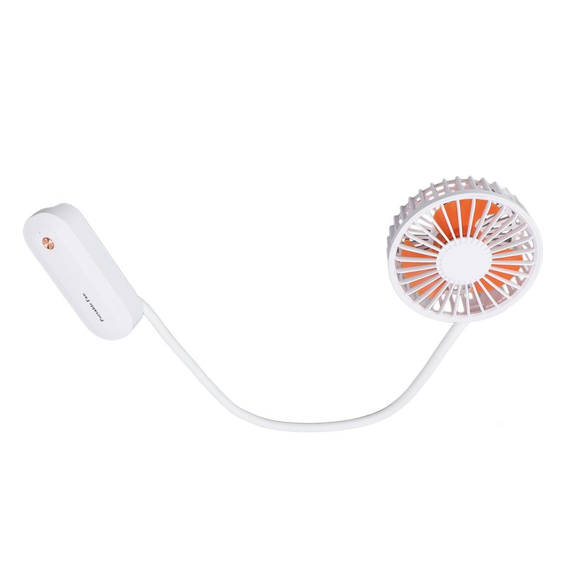 Portable Neck Fan Mini Hanging Handheld 3 Speed Battery Operated