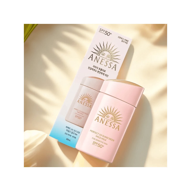 Anessa 아넷사 선로션 퍼펙트 UV 선스크린 마일드 밀크 NA Anessa