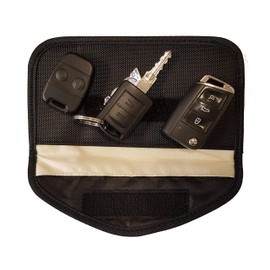 Car Key Keyless Entry Fob Signal Blocker Faraday Bag - Larger Version
