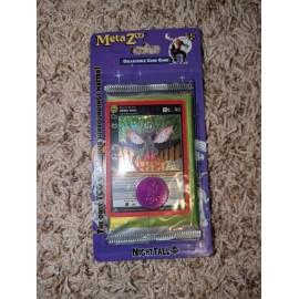 MetaZoo Nightfall 1st Edition Blister Pack Jersey Devil Promo Card + Coin