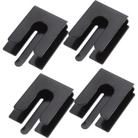 4 PC Microphone Hook Bracket Ham Radio Mount Holder, Radio Mic Clip Holder Mic Clips,Car Microphone Clip Mount,Microphone Holder Radio Microphone Clip Mic Hanger for Ham Radio Clip for