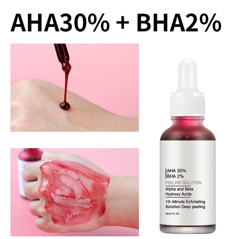 AHA 30% + BHA 2% Peeling Solution, Exfoliating Solution AHA