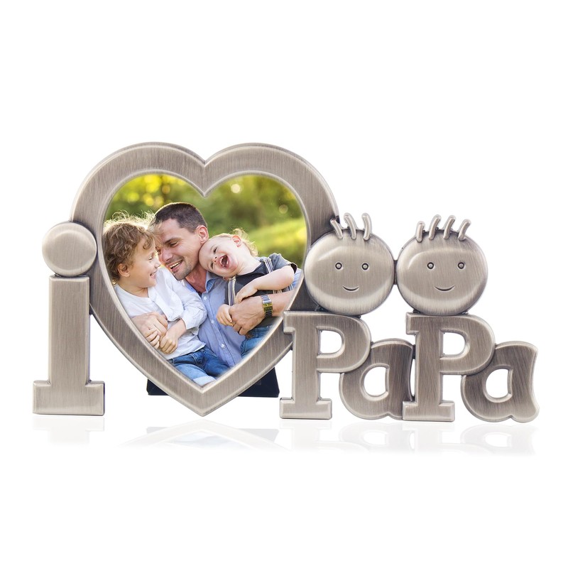 LASODY I LOVE PAPA PICTURE FRAME- PAPA GIFTS PAPA FRAME