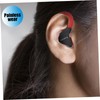 LALAFINA 1Pair Wired Ear Earbud Headphones Lightweight Stereo Earphones for