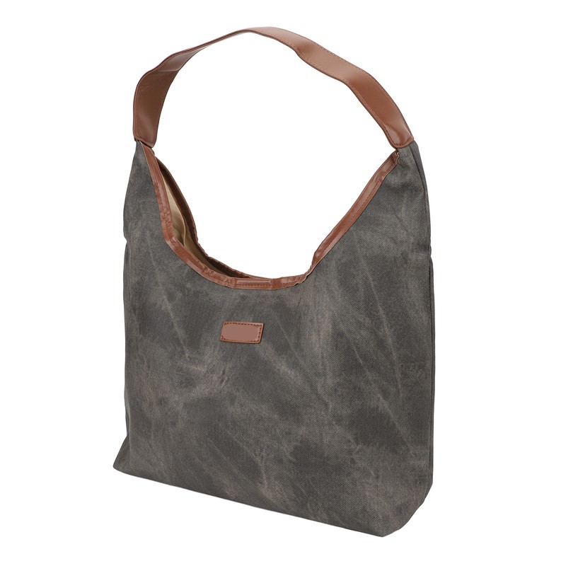 Shoulder Bag for Women Soft PU Leather Minimalistic Top Handle