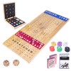 Extra Large 28 inches Foldable Horse Race Board Game for