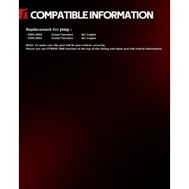 Torchbeam Front Brake Calipers Set for Jeep 1999-2004 Grand Cherokee, Front Left and Front Right Calipers Replace # 18B4826+18B4827