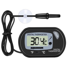 Zacro LCD Digital Aquarium Thermometer Fish Tank Water Terrarium Temperature