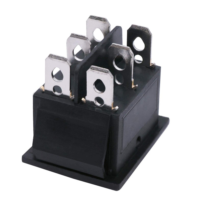 TWTADE Latching Polarity Reverse Switch 12V 10A DC Motor Control