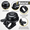 Datanly 20 Pieces Bike Bell Aluminum Loud Crisp Bicycle Bell
