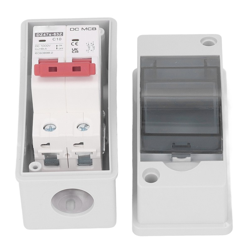 2P DC Circuit Breaker IP65 Waterproof Miniature DC Isolator Switch
