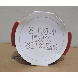 Vivitar 3- In - 1 Egg Slicer Multicolour BPA Free Kitchen Tool New