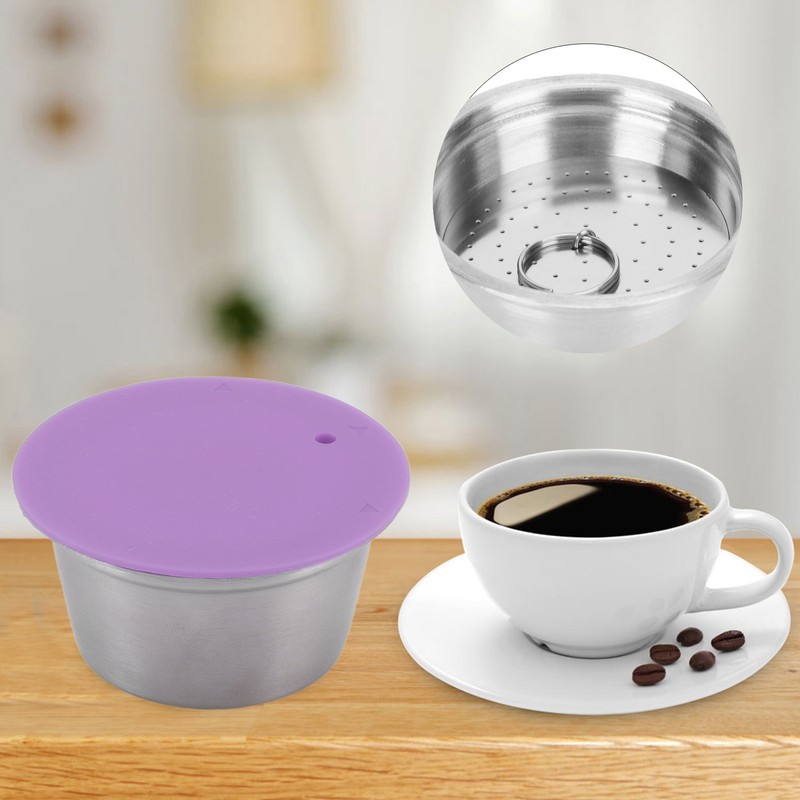 Stainless Steel Refill Coffee Capsules Reusable Coffee Filter Cup Set