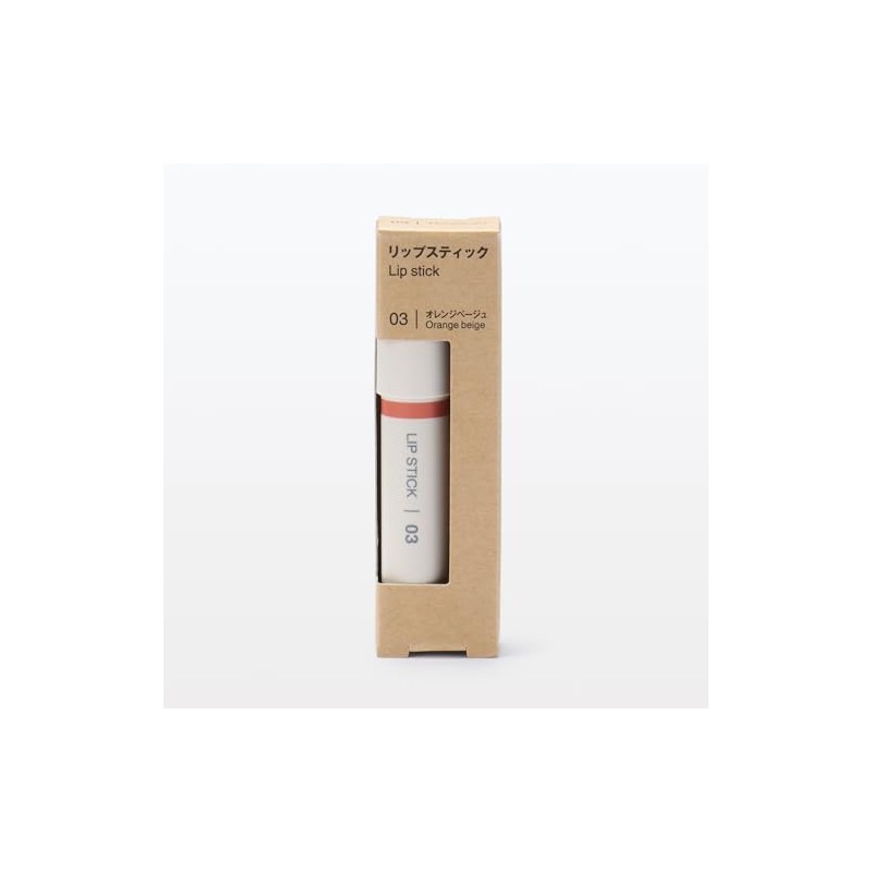 MUJI OAP98A4S Lipstick Orange Beige 2.5 g
