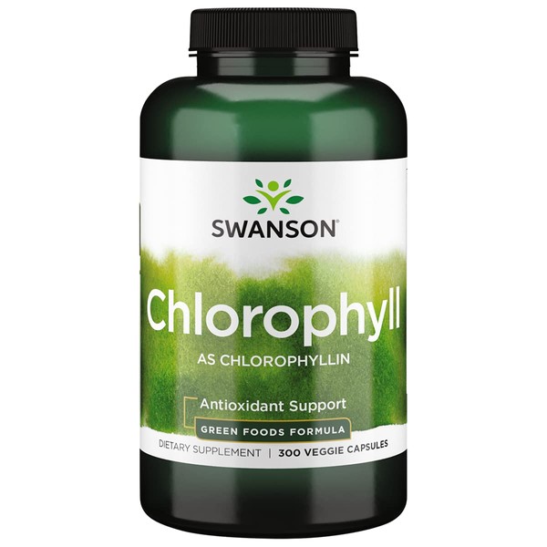 Swanson Chlorophyll 60 Milligrams 300 Veg Capsules