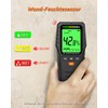 MEISITOOL Wood Moisture Meter with Backlight LCD Display Water Leak