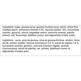 Venco Droptoppers Zacht & Salmiak I Soft Liquorice and Salmiac Blend I 215g 7.58 ounce