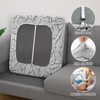 Fuloon Seat Cushion Covers, Stretch Couch Slipcovers Sofa Cushion Protective