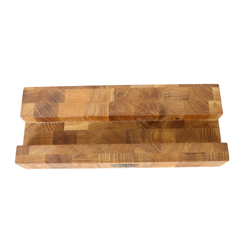 B4K Oak Chopping Board Stand - Sturdy Chopping Board Holder