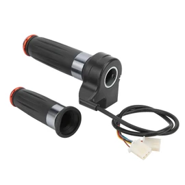 3 Gear Speed Throttle Grip Accelerator Universal Electric Scooter Bike Throttle Handle(Threegear Speed Regulation )