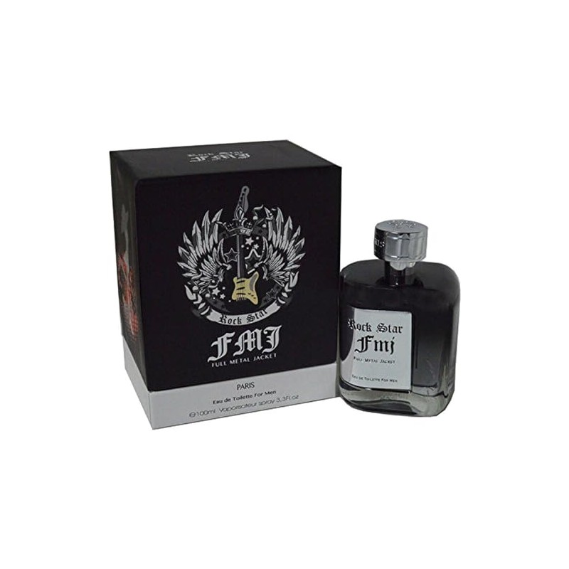Fmj Rock Star Cologne By Yzy Perfume Edt Spray 3.3