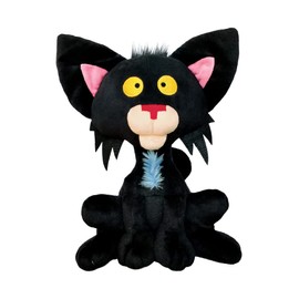 MerryMakers Bad Kitty, 10-Inch, Based on The bestselling Children's Books by Nick Bruel , Black