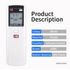 Replacement Remote Control for Fujitsu Air Conditioner AR-DL1 AR-DL2 AR-DL3