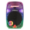 Fussion Acustic Bocina Fussion Pbs 8042 Portati Bluetooth Colors Overlap