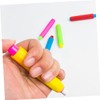 jojofuny 10Pcs Chalk Holder Set Dust Reusable Chalk Clips for