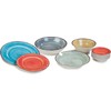 Carlisle FoodService Products Mingle Resuable Plastic Plate Dinner Plate with
