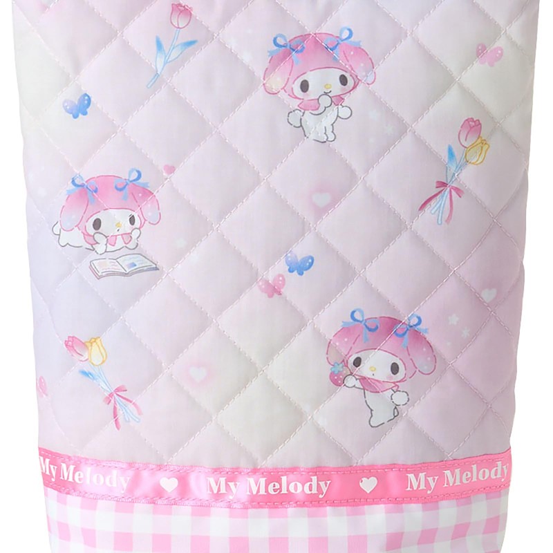 Sanrio 113891 Quilted Shoe Bag, My Melody Kids' Shoes Holder,