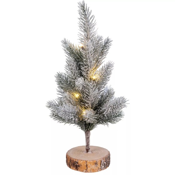 PBK ~ purchased from intheberrypatch.com NEW~13" Small Lighted Frost Faux