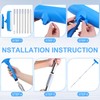 Ceiling Paint Roller No Drip Kit – 111-Inch Extension Pole