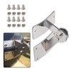 MWEDP Stainless Hinge Gasket Kit Compatible with Weber Smokey Mountain