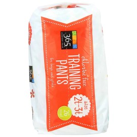 Unbranded 2 PK 365 Everyday Value, Training Pants Size 2T-3T, 26 Count