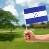 QQSD Honduras Small Flag Honduran Stick Mini Hand Held Flags
